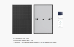 Solar Panel 400W Rigid Package EcoFlow 400W Rigid Solar Panel